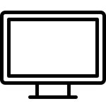 Monitor Icon - Free PNG & SVG 263935 - Noun Project