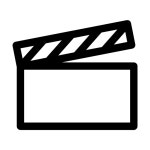 Movies App Icon Icon - Free PNG & SVG 780122 - Noun Project