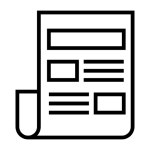 Newspaper Icon - Free PNG & SVG 700069 - Noun Project