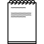 Notepad Icon - Free PNG & SVG 150001 - Noun Project