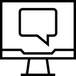 online texting Icon - Free PNG & SVG 838002 - Noun Project