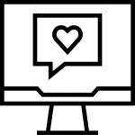 online texting Icon - Free PNG & SVG 838024 - Noun Project