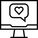 online texting Icon - Free PNG & SVG 838025 - Noun Project