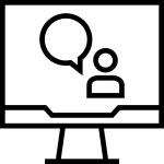 online texting Icon - Free PNG & SVG 838034 - Noun Project