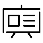 presentation Icon - Free PNG & SVG 884008 - Noun Project