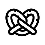 Pretzel Icon - Free PNG & SVG 180034 - Noun Project
