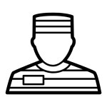 prisoner Icon - Free PNG & SVG 840001 - Noun Project