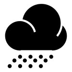 rain cloud Icon - Free PNG & SVG 185012 - Noun Project