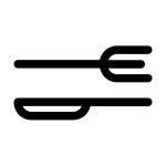 Restaurant App Icon Icon - Free PNG & SVG 780107 - Noun Project