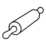 Rolling Pin Icon - Free PNG & SVG 370051 - Noun Project
