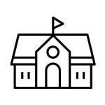 School Icon - Free PNG & SVG 837003 - Noun Project