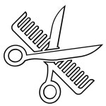Scissor Comb Icon - Free PNG & SVG 700297 - Noun Project