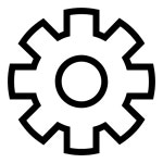 Settings Icon - Free PNG & SVG 1318512 - Noun Project