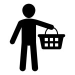 shopper Icon - Free PNG & SVG 210162 - Noun Project