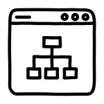 Sitemap UI Icon - Free PNG & SVG 863007 - Noun Project