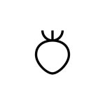 오쏘마켓 | Strawberry Icon - Free PNG & SVG 1606239 - Noun Project