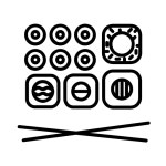 Sushi Icon - Free PNG & SVG 899003 - Noun Project