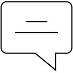 Text Sms Message Icon - Free PNG & SVG 432003 - Noun Project