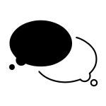 Thinking Bubble Icon - Free PNG & SVG 877021 - Noun Project