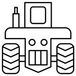 Tractor Icon - Free PNG & SVG 3114526 - Noun Project