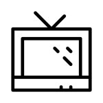 TV Icon - Free PNG & SVG 780155 - Noun Project