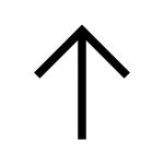 up arrow Icon - Free PNG & SVG 350054 - Noun Project