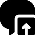 Upload Conversation Icon - Free PNG & SVG 770033 - Noun Project