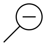 Zoom Out Icon - Free PNG & SVG 700065 - Noun Project
