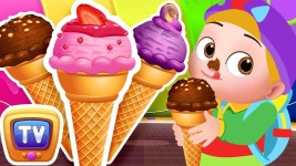 English Kids Poem: Nursery Song in English Baby Takus World - Ice Cream