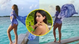 Sara Ali Khans latest tie-dye bikini look is one for the books!