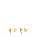 Bera Earrings in Gold with Diamond | TOUS Bera Earrings in Gold with Diamond
