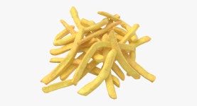 Fries pile 01 model - TurboSquid 1167276
