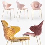 3D calligaris saint tropez chair model - TurboSquid 1201797