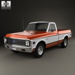 3D chevrolet c10 c - TurboSquid 1233831