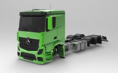 Mercedes actros 2017 3D model - TurboSquid 1301065