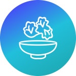 Vector Salad Icon - Download Free Vectors, Clipart Graphics & Vector Art Vector Salad Icon
