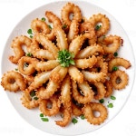 Fried crispy squid 47491005 PNG Fried crispy squid