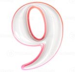 9 Number 3D Render 48334126 PNG 9 Number 3D Render