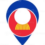 Asean Flag In Pin 71992817 PNG Asean Flag In Pin