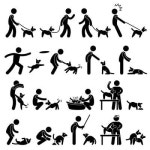 Vector Dog Silhouettes 84422 Vector Art at Vecteezy Download Vector Dog Silhouettes for free
