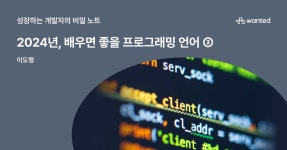 2024, 꼭 배워야 하는 프로그래밍 언어 top 4~5위 | 원티드