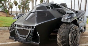 This Arkham Knight Batmobile go-kart is the envy of Gotham