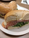 Smoked Salmon & Wasabi Mayonnaise Bagel - LUNGOs photo in Cheung Sha Wan Hong Kong | OpenRice Hong Kong Photo of LUNGO (Cheung... 