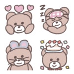 Stuffed bear – LINE Emoji | LINE STORE
