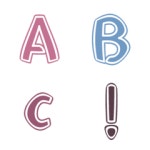 ABCx123_Style02-2 – LINE表情貼 | LINE STORE