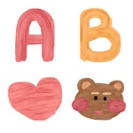 Cream Cake Cute ABC (By Amyko) – LINE 이모티콘 | LINE STORE