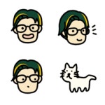 あのファニーフェイス by ano (省スペース) - LINE スタンプ | LINE STORE