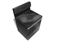 GE 30-in Glass Top 5 Burners 5.3-cu ft Self-Cleaning Air Fry... 3-cu ft Air Fry Convection Oven Freestanding Electric Range... 