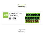 풀무원 고추짜장 덮밥소스 180g x 10개- 이랜드몰