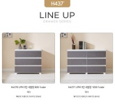 H4370 3단 서랍장 800 1color, 히트가구, 다용도서랍장, 디자인쇼핑몰 바보사랑
